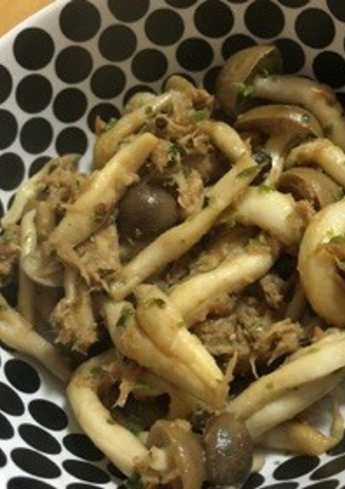しめじとツナのオイスター炒め-レシピのメイン写真