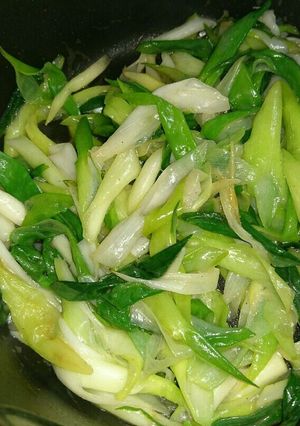 ネギ炒め(大量消費)-レシピのメイン写真