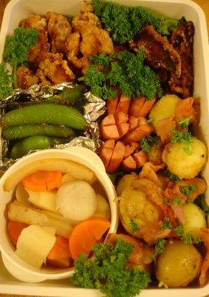 新緑ピクニック弁当-レシピのメイン写真