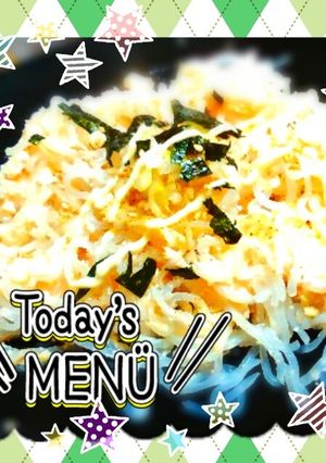 ダイエットレシピ！白滝の明太子クリーム風-レシピのメイン写真