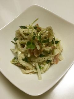 大根とベーコンのサラダ♪-レシピのメイン写真