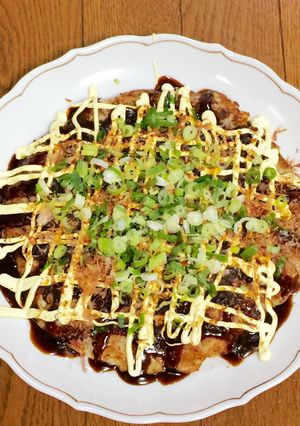 蓮根と白菜のお好み焼き-レシピのメイン写真