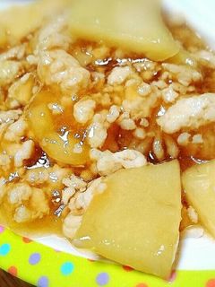 筍と鶏そぼろのとろーり煮-レシピのメイン写真