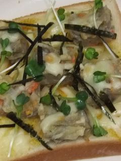 ごぼうのかき揚げにカレー粉チーズトースト-レシピのメイン写真