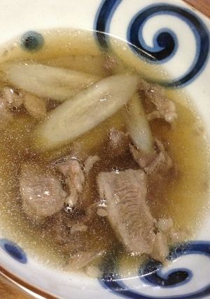 ☆牛スジとごぼうを使った肉吸い-レシピのメイン写真