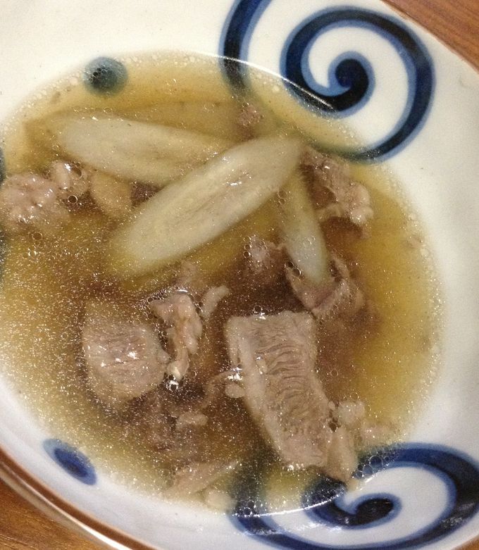 ☆牛スジとごぼうを使った肉吸い-レシピのメイン写真