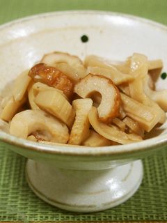 たけのこと竹輪のニンニク炒め-レシピのメイン写真