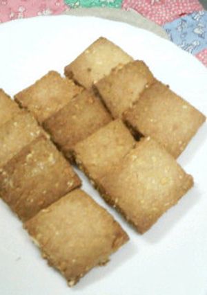 ♪こはるのおからで固焼きクッキー♪-レシピのメイン写真