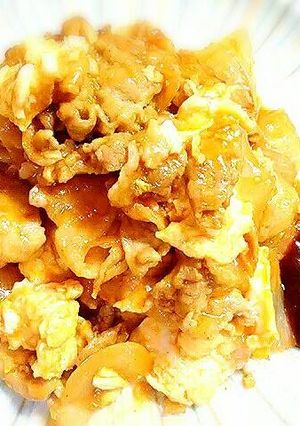 新玉ねぎと豚玉のピリ辛生姜焼き-レシピのメイン写真