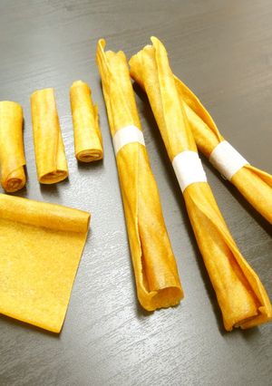 フルーツレザー|果物のお菓子?デザート?-レシピのメイン写真