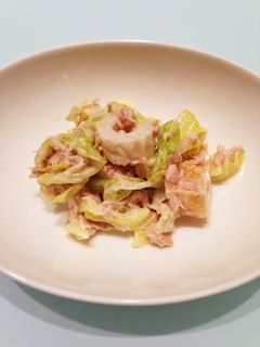 竹輪とキャベツのマヨネーズ和え-レシピのメイン写真