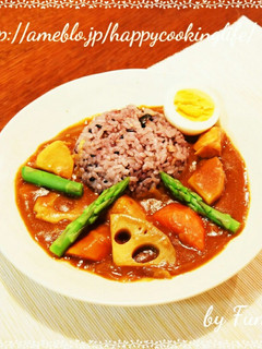 圧力鍋♪里芋とレンコンのカレー-レシピのメイン写真