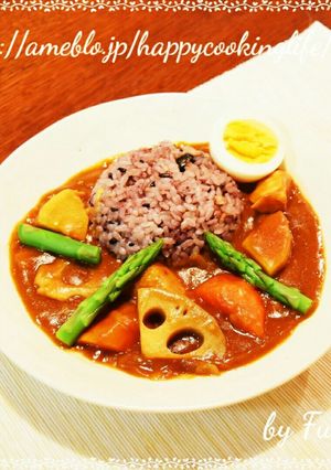 圧力鍋♪里芋とレンコンのカレー-レシピのメイン写真