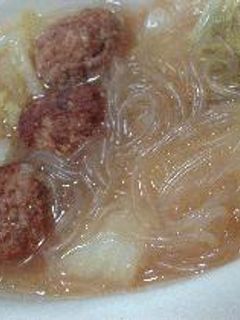 ♪白菜と肉団子の煮込み♪-レシピのメイン写真