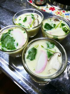 湯煎蒸しで作る茶碗蒸し-レシピのメイン写真