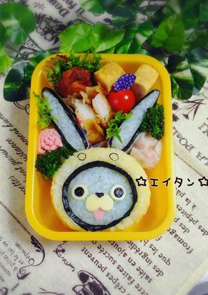 妖怪ウォッチusaピョン☆キャラ弁-レシピのメイン写真