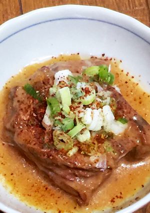 牛肉かたまりの白味噌煮-レシピのメイン写真