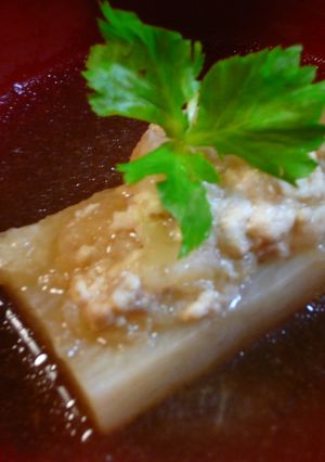 ほくほく♡長芋の箱舟☆肉詰め-レシピのメイン写真