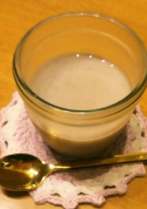 簡単★おしるこ缶で豆乳プリン-レシピのメイン写真