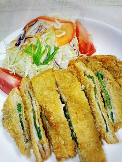 *梅しそ☆トンカツ*-レシピのメイン写真