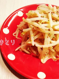 もやしの粒マスタードとケチャマヨ和え-レシピのメイン写真