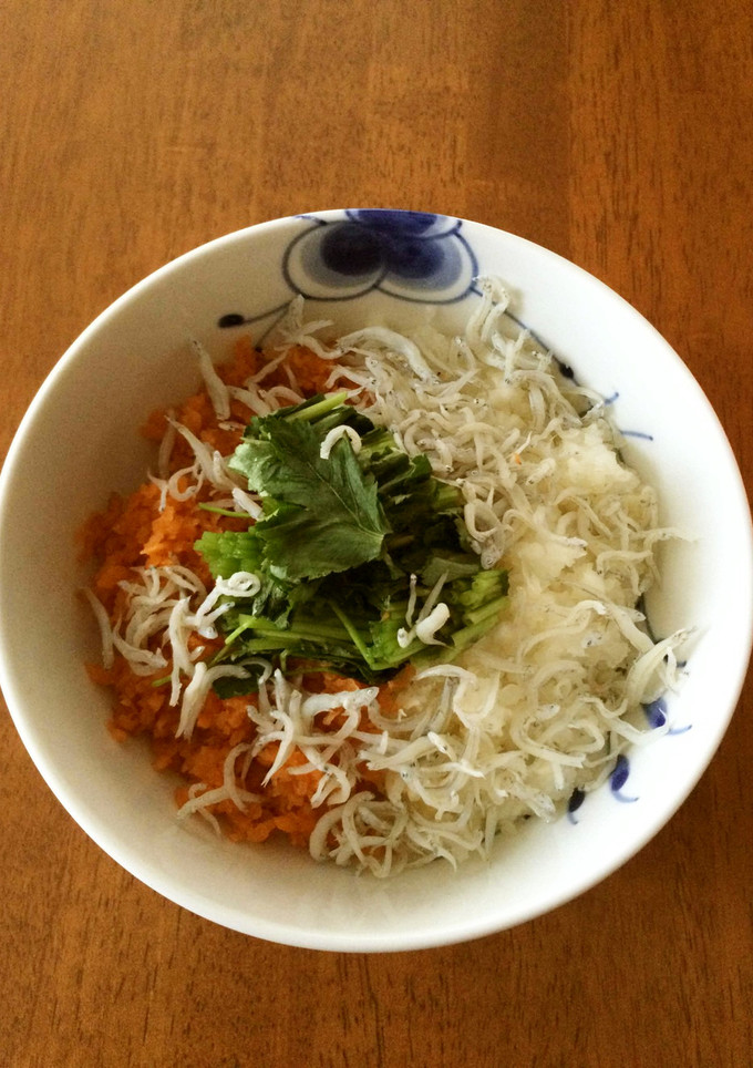 ダイエットおろし２色丼　快腸！無塩！-レシピのメイン写真