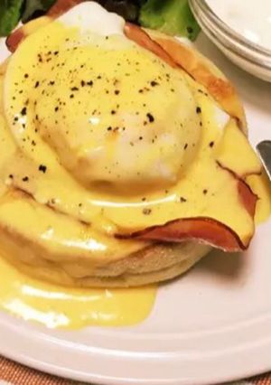 朝ごはんに。簡単エッグベネディクト。-レシピのメイン写真