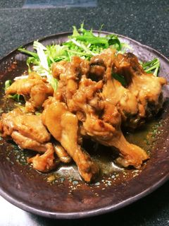 簡単手羽元のジャム煮込み-レシピのメイン写真