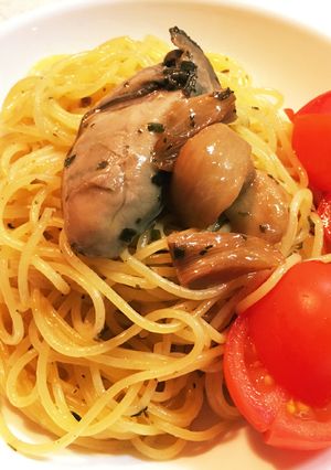 ★すいすいパスタ 牡蠣 牡蠣オイル-レシピのメイン写真
