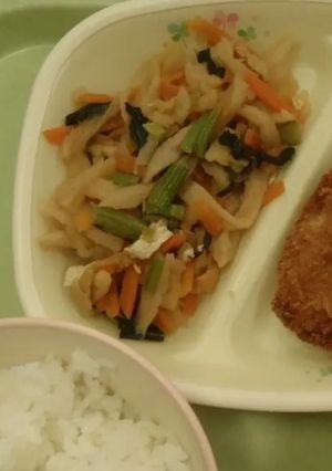 【学校給食】切り干し大根煮-レシピのメイン写真