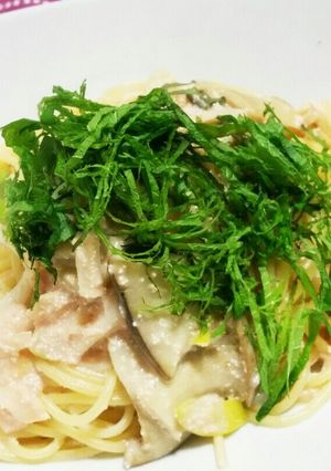 重すぎない☆簡単明太クリームパスタ-レシピのメイン写真
