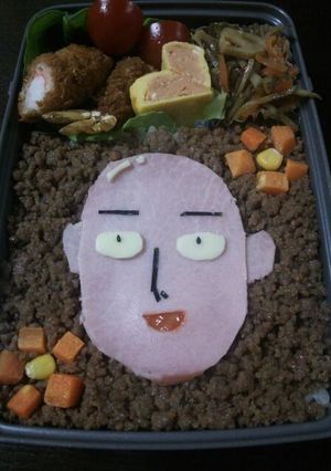 ワンパンマン☆サイタマ弁当-レシピのメイン写真