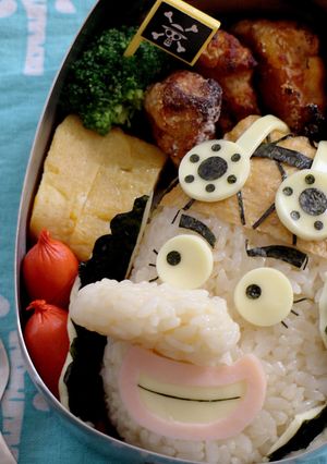 ワンピース☆ウソップのキャラ弁-レシピのメイン写真