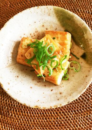 やわらか厚揚げのポン酢バター焼き-レシピのメイン写真