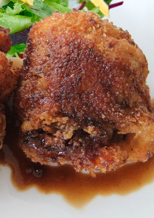 味付き油揚げの豚肉ロール-レシピのメイン写真