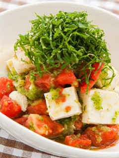 夏の薬膳:豆腐とトマトのサラダ-レシピのメイン写真