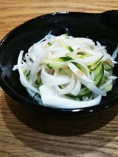 サラダ玉ねぎの梅酢和え-レシピのメイン写真