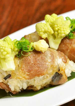 山崎ポークの肉巻きおにぎり-レシピのメイン写真
