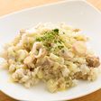 鶏肉とみょうがのリゾット