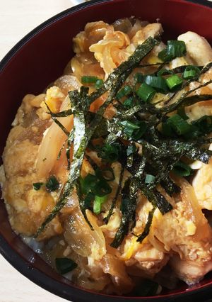フライパンで簡単親子丼-レシピのメイン写真