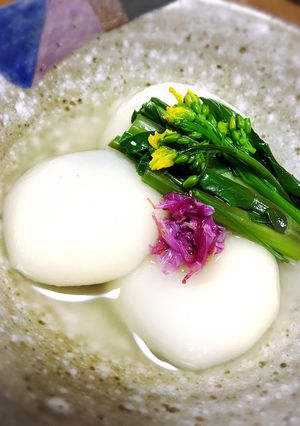 胡麻味噌入り白玉-レシピのメイン写真
