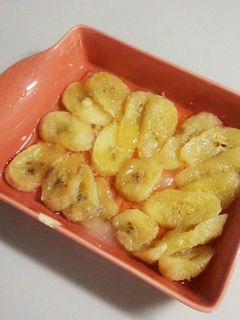 レンジで簡単♪トロトロ バナナ-レシピのメイン写真