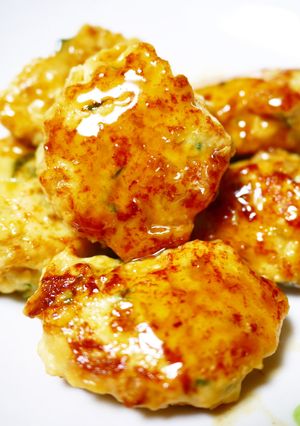 絹ごし豆腐と大葉入り☆鶏つくね-レシピのメイン写真