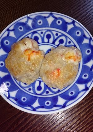 海老入り♪もっちり蓮根つくね★-レシピのメイン写真