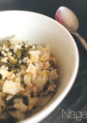 レンジで簡単！ 明太高菜混ぜご飯-レシピのメイン写真