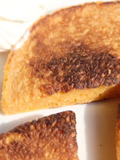 フライの残った衣で作る 簡単パンケーキ-レシピのメイン写真