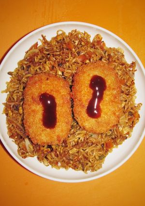 「つくし焼きそば」-レシピのメイン写真
