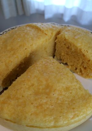 子供のオヤツに☆簡単ニンジン蒸しケーキ-レシピのメイン写真