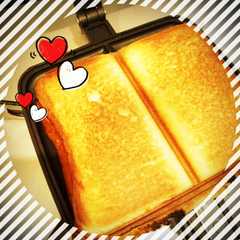 簡単♪時短♪ピザトースト風ホットサンド♡-レシピのメイン写真