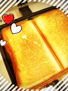 簡単♪時短♪ピザトースト風ホットサンド♡-レシピのメイン写真